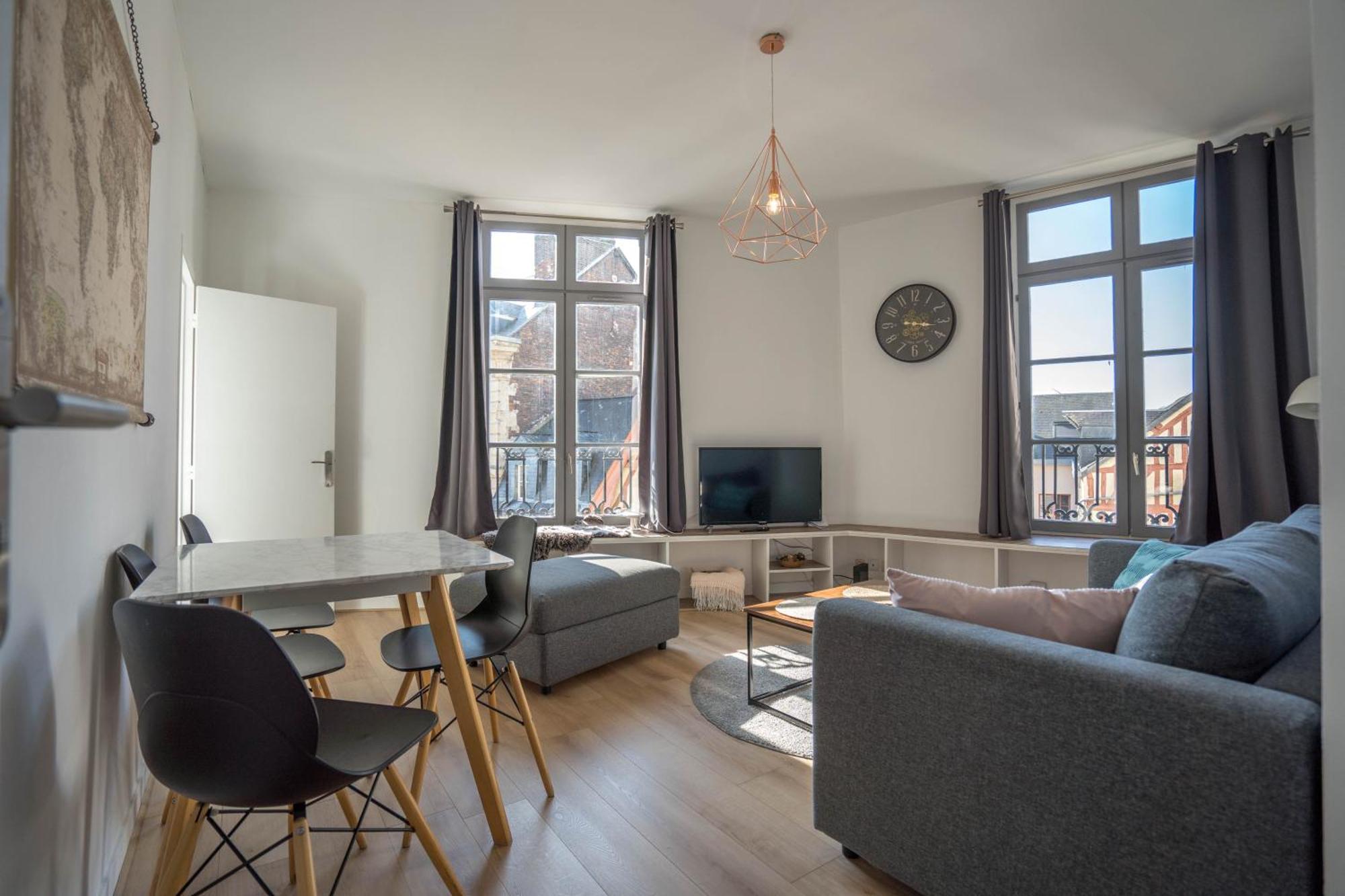 Charming City Center Flat 鲁昂 外观 照片